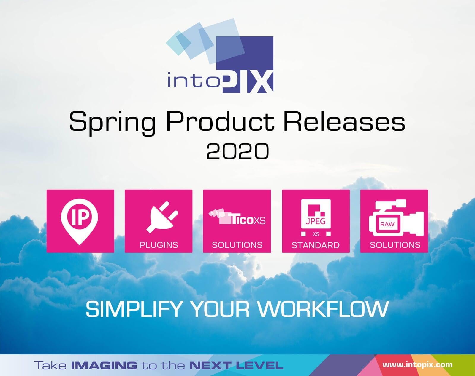 intoPIX 2020年春季產品發佈